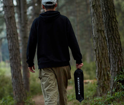 BLACKDEER Aluminum Square Folding Stool Outdoor Furniture BlackDeer