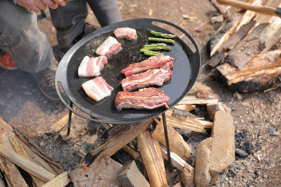 BLACKDEER Flat Iron Pan Cookware BlackDeer