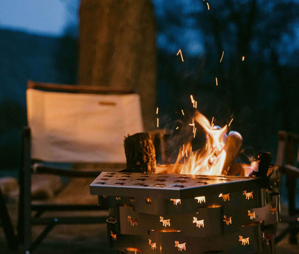 BLACKDEER Lu Stainless Steel Fire Pit Stove BlackDeer