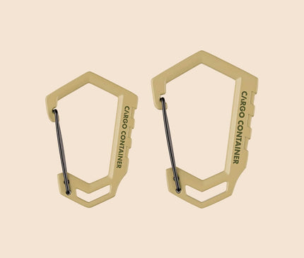 CARGO Hard Karabiner D Accessory Cargo Beige M
