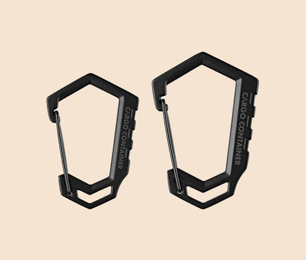 CARGO Hard Karabiner D Accessory Cargo Black M