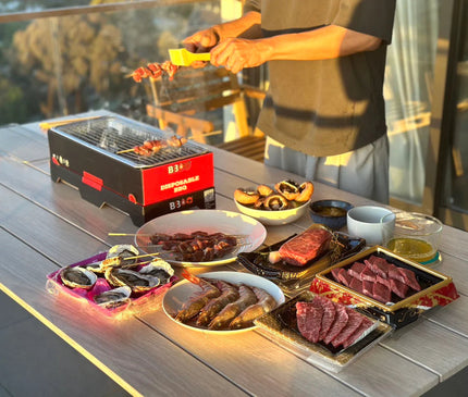 Disposable BBQ Family Kit Stove CosyCamp