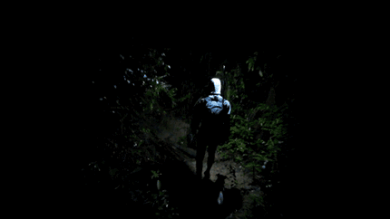 <em>Perfect light for hiking</em>