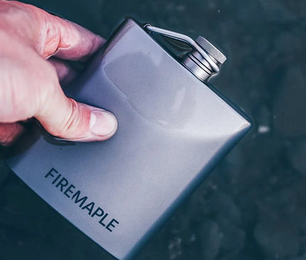 FIREMAPLE Bacchus Titanium Hip Flask Tableware FireMaple