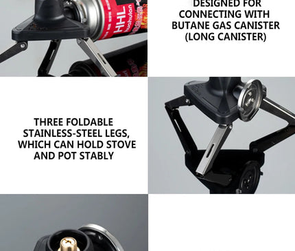 FIREMAPLE Cassette Canister Adaptor Accessory FireMaple