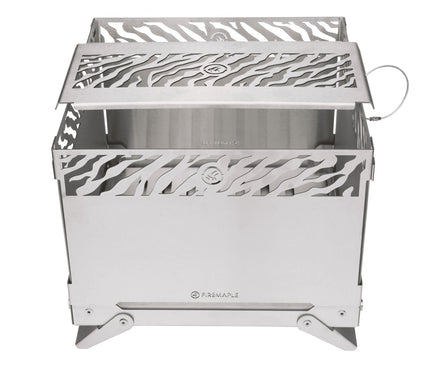 FIREMAPLE Semi Fire Pit Fireplace FireMaple