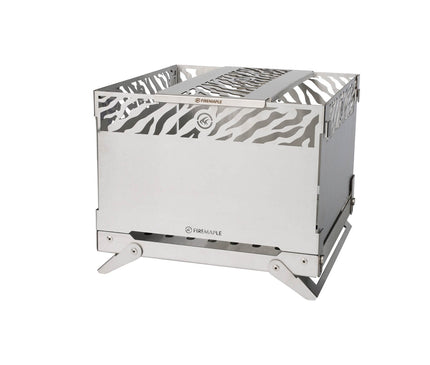 FIREMAPLE Semi Fire Pit Fireplace FireMaple Fire Pit