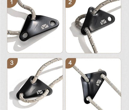MOBI GARDEN 4MM TRIANGLE WIND ROPE BUCKLE Accessory Mobi Garden