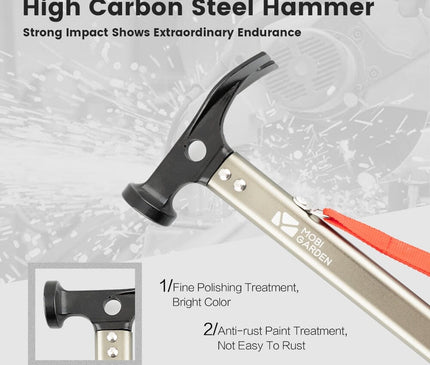 MOBI GARDEN Camping Hammer Accessory Mobi Garden