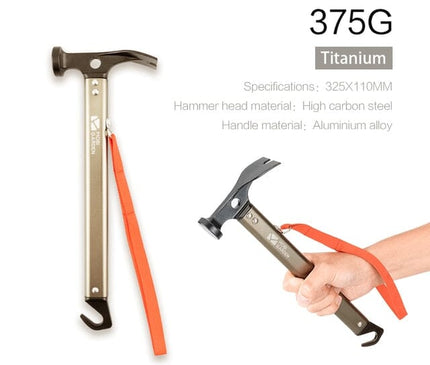 MOBI GARDEN Camping Hammer Accessory Mobi Garden Default Title