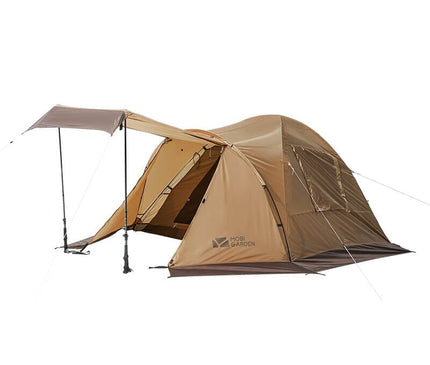 MOBI GARDEN Cold Mountain 3 AIR Plus With Vestibule And Snow Skirt Tent Mobi Garden Brown