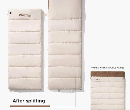 MOBI GARDEN CRESCENT Brushed Cotton Sleeping Bag Sleeping Bag Mobi Garden