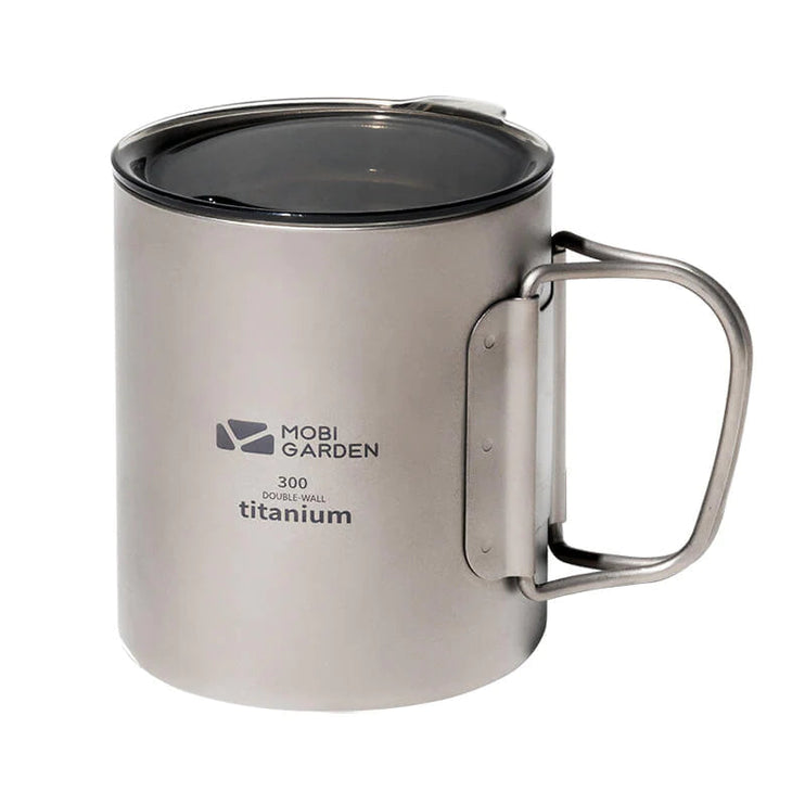 MOBI GARDEN Double Wall Titanium Cup Tableware Mobi Garden 300ml