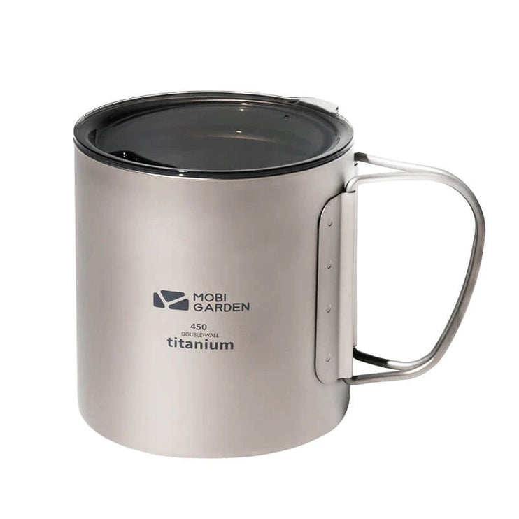 MOBI GARDEN Double Wall Titanium Cup Tableware Mobi Garden 450ml