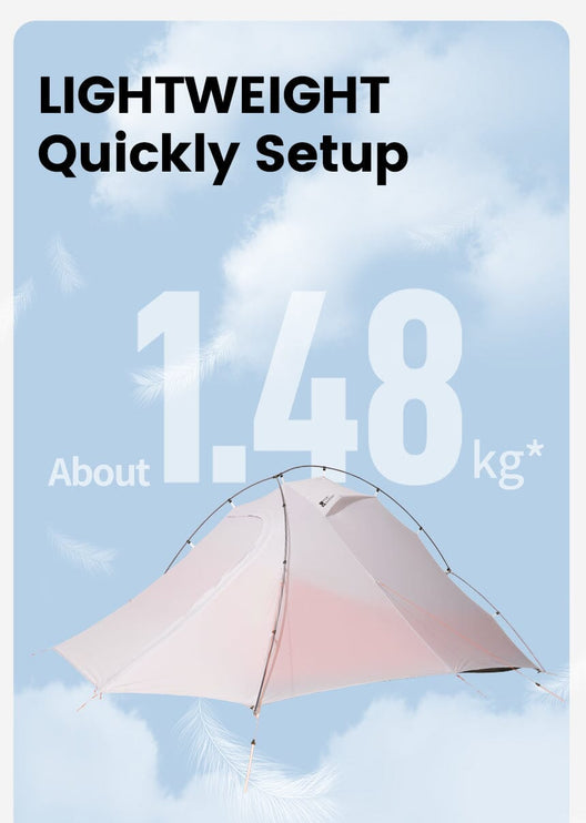 MOBI GARDEN Light Knight Ultralight Hiking Tent (Exoskeleton Version) Tent Mobi Garden