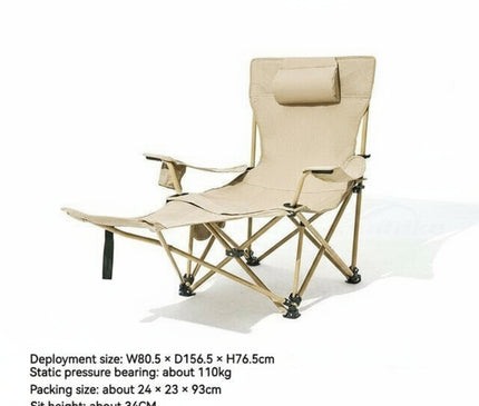 MOBI GARDEN Recliner Chair Outdoor Furniture Mobi Garden Yellow