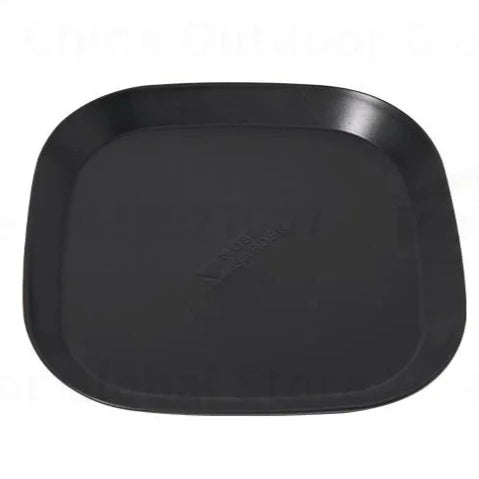MOBI GARDEN Square Dining Plate Tableware Mobi Garden Black