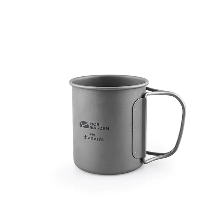 MOBI GARDEN Titanium Cup Single layer Tableware Mobi Garden 200ML