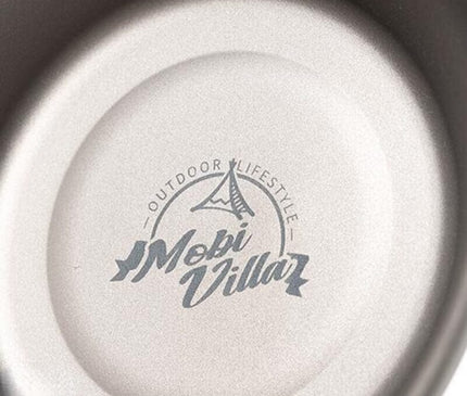 MOBI GARDEN XiangYan Titanium Plate & Bowl Tableware Mobi Garden