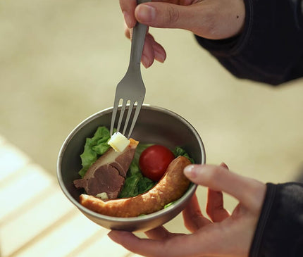 MOBI GARDEN XiangYan Titanium Plate & Bowl Tableware Mobi Garden
