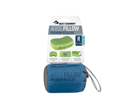 SEA TO SUMMIT Aeros Premium Pillow Pillow Sea to Summit Blue Regular