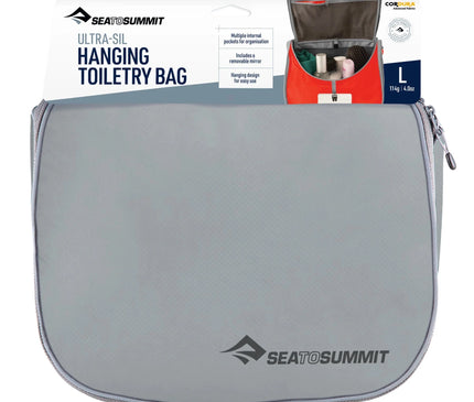 SEA TO SUMMIT Hanging Toiletry Bag Storage Sea to Summit Large Light grey