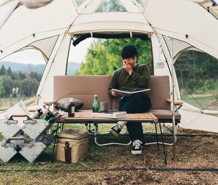 SNOW PEAK Campfield Futon Sofa Set Outdoor Furniture Snow Peak