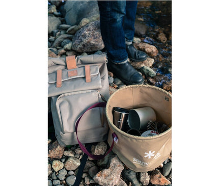SNOW PEAK Camping bucket Storage Snow Peak