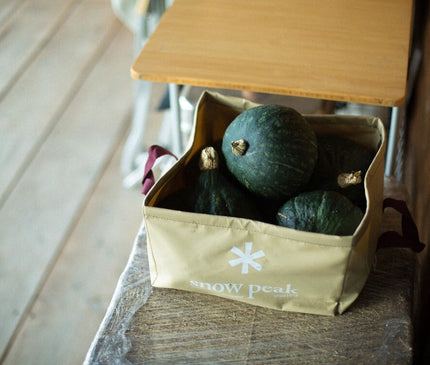 SNOW PEAK Camping bucket Storage Snow Peak