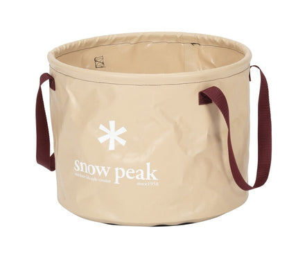 SNOW PEAK Camping bucket Storage Snow Peak Jumbo Bucket
