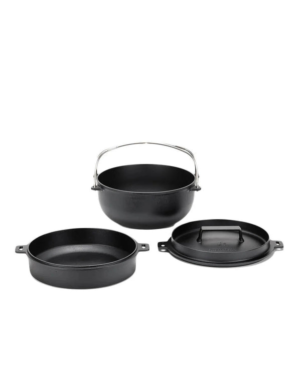 SNOW PEAK Cast Iron Oven 26cm Cookware Snow Peak