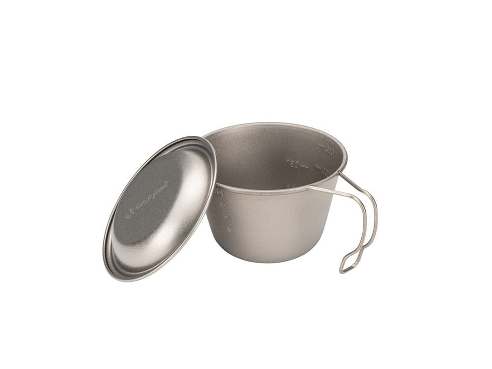 SNOW PEAK Deep Titanium Backpacker's Cup with Lid Tableware Snow Peak