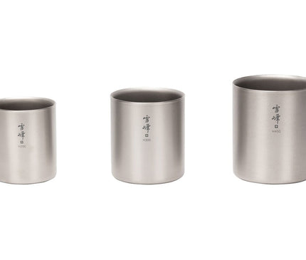 SNOW PEAK Double Wall Stacking Mug cup Snow Peak