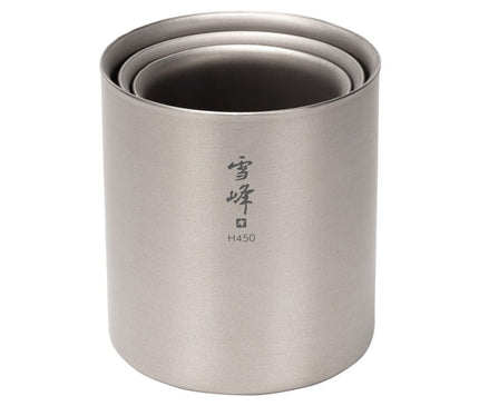 SNOW PEAK Double Wall Stacking Mug cup Snow Peak