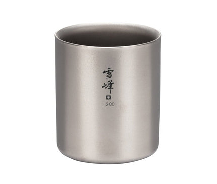 SNOW PEAK Double Wall Stacking Mug cup Snow Peak H200