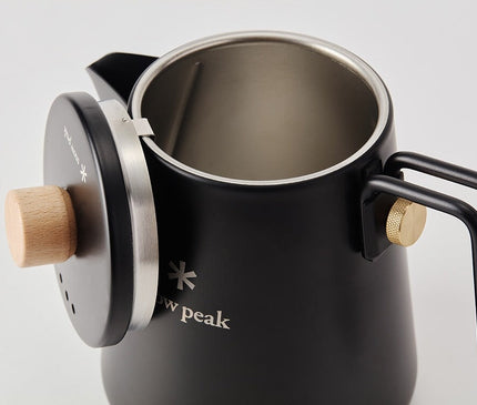 SNOW PEAK Field Barista Kettle Black Coffee Tools Snow Peak