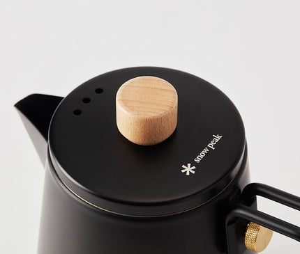 SNOW PEAK Field Barista Kettle Black Coffee Tools Snow Peak