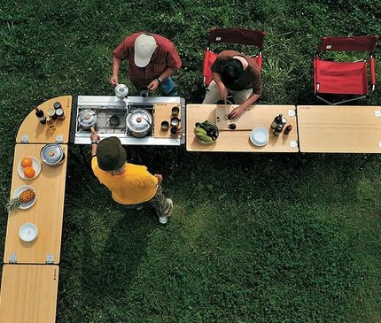 SNOW PEAK IGT Bamboo Corner Extension IGT Snow Peak