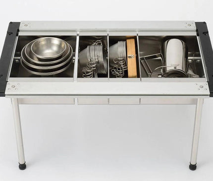 SNOW PEAK IGT Stainless Box (0.5 Unit) IGT Snow Peak