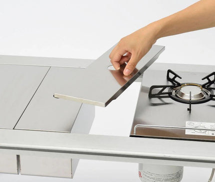 SNOW PEAK IGT Stainless Box (0.5 Unit) IGT Snow Peak