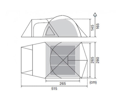 SNOW PEAK New Amenity Dome 3 TENT Snow Peak