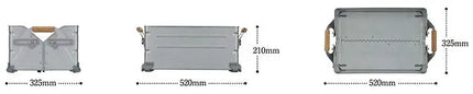 SNOW PEAK Stacking Shelf Container 25 Storage Snow Peak