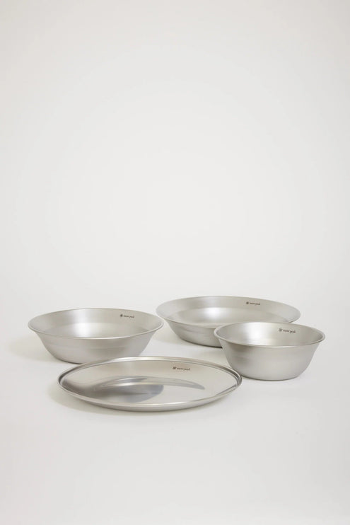 SNOW PEAK Tableware Set L Family Snow Peak