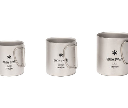 SNOW PEAK Ti-Double Mug Snow Peak