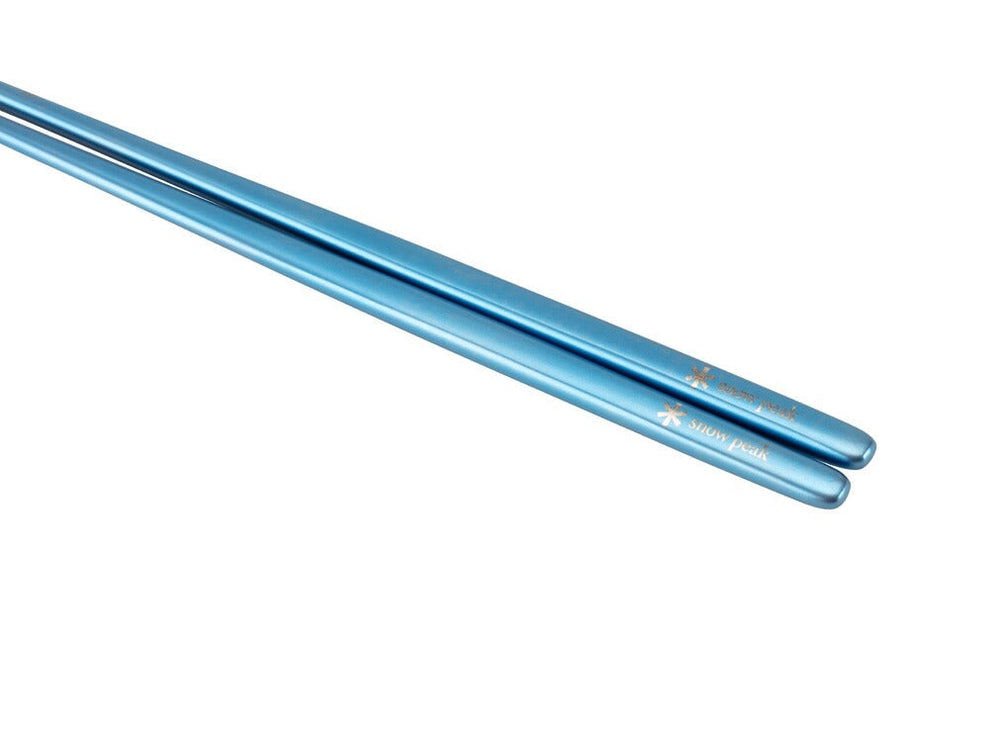 SNOW PEAK Titanium Chopsticks Snow Peak Blue