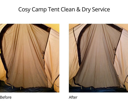 Tent Clean & Drying Service After sale service CosyCamp