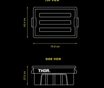 THOR Outdoor Storage Container 53L Storage Thor