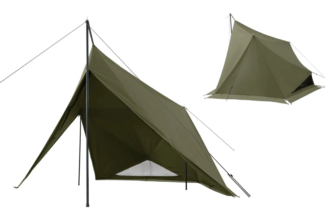 TOKYO CRAFTS Diamond TC Solo Tent Khaki TENT TOKYO CRAFTS Tent