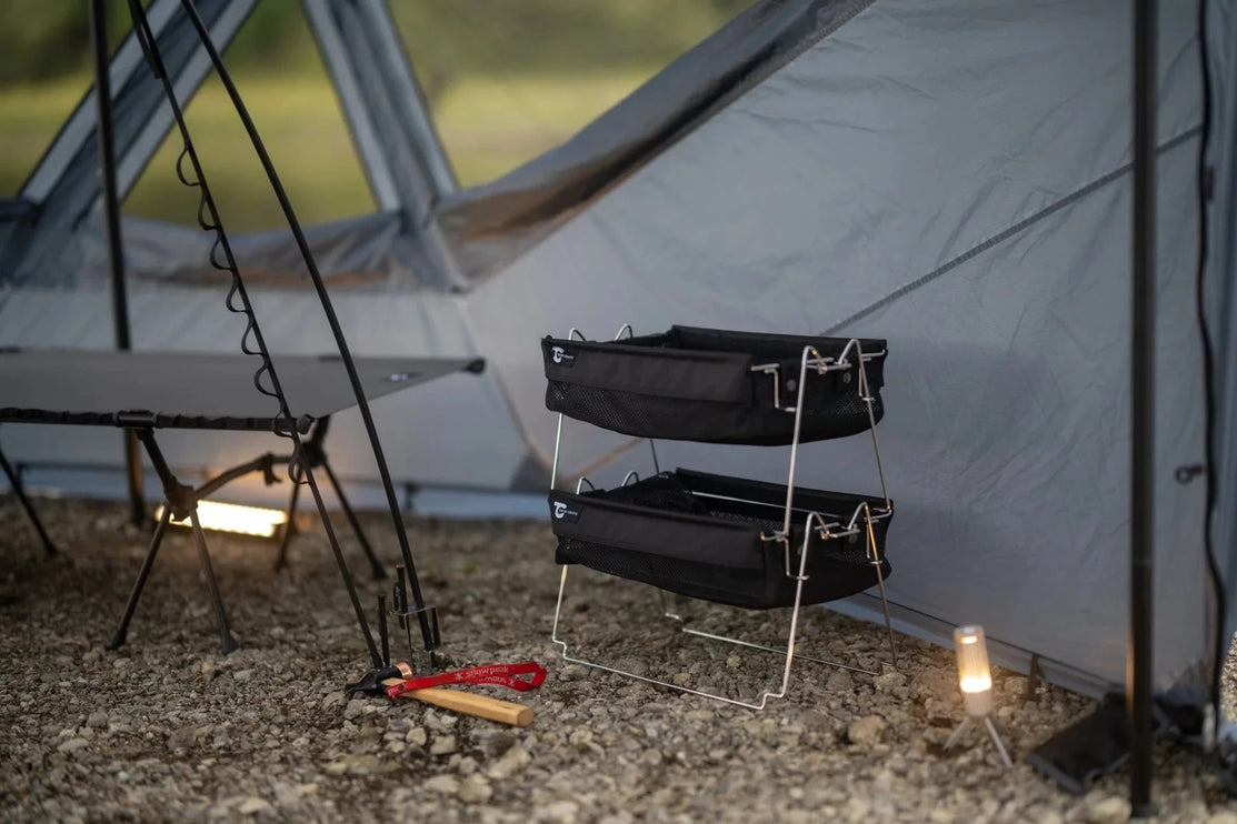 TOKYO CRAFTS Mesh Bucket Shelf Outdoor Furniture TOKYO CRAFTS