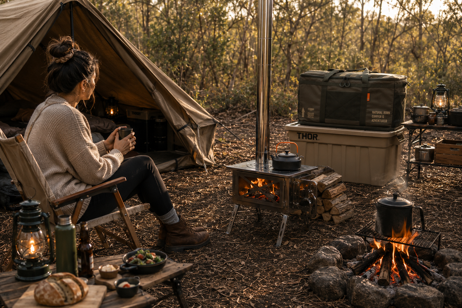 Best Camping Fire Stoves Australia (2026 Guide) | Hot Tent & Winter Camping